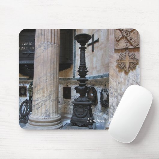 Pantheon, Rom, Italien Mousepad (Mit Mouse)