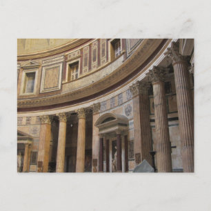 Pantheon, Rom, Italien Postkarte