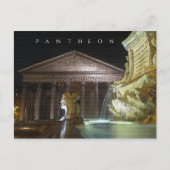 Pantheon, Rom. Postkarte (Vorderseite)