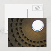 Pantheon Roof Postkarte (Vorne/Hinten)