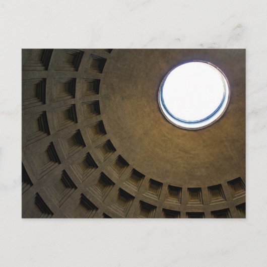 Pantheon Roof Postkarte (Vorderseite)