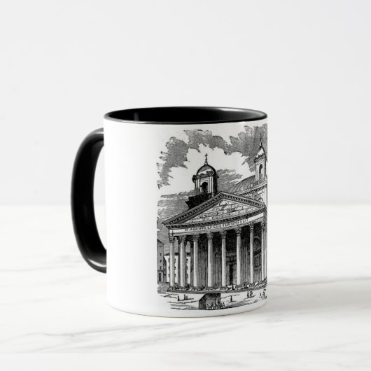 Pantheon Tasse (Vorderseite Links)