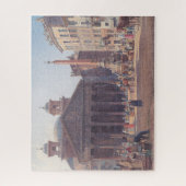 Pantheon und Piazza della Rotonda in Rom, Italien Puzzle (Vertikal)