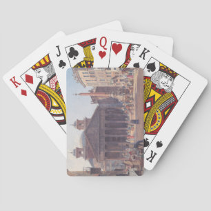 Pantheon und Piazza della Rotonda in Rom, Italien Spielkarten