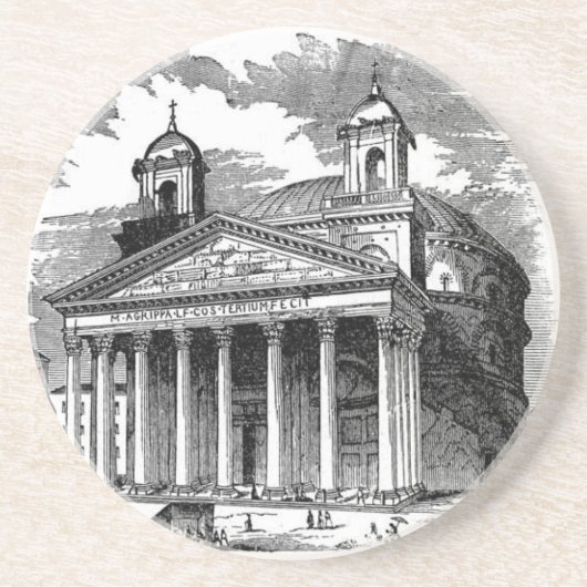 Pantheon Untersetzer (Vorne)