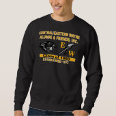 Panther and EW Black Sweatshirt (Vorderseite)
