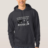 Panther and EW Dark Gray Hooded Sweatshirt (Vorderseite)