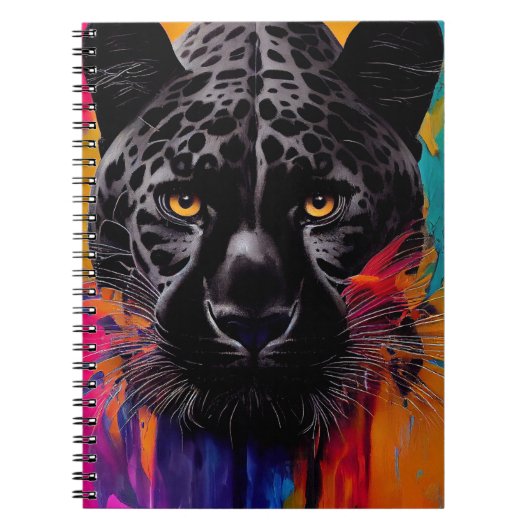 Panther Animal Discovery Adventure Nature Planet E Notizblock (Vorderseite)