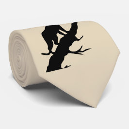 Panther auf Glied irgendeine Farbkrawatte Krawatte