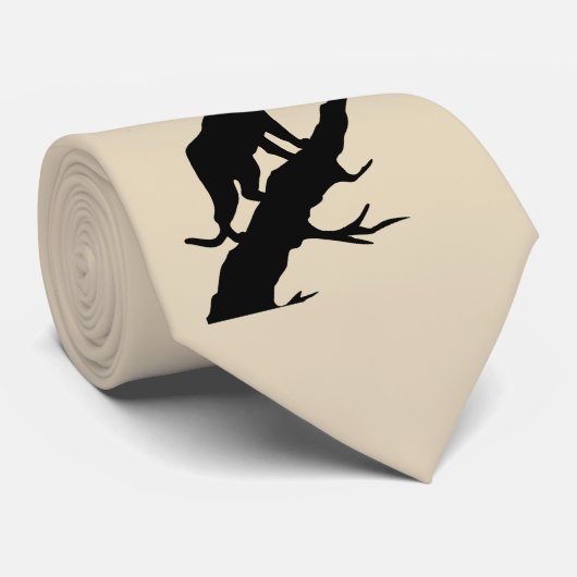 Panther auf Glied irgendeine Farbkrawatte Krawatte (Gerollt)