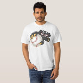 Panther-Baseball-Maskottchen T-Shirt (Vorne ganz)