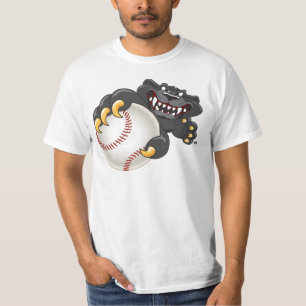 Panther-Baseball-Maskottchen T-Shirt
