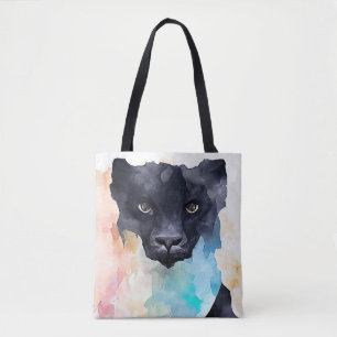 Panther Black Wild Animal Nature Tasche
