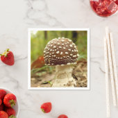 Panther Cap Mushroom Paper Napkins Serviette (Beispiel)