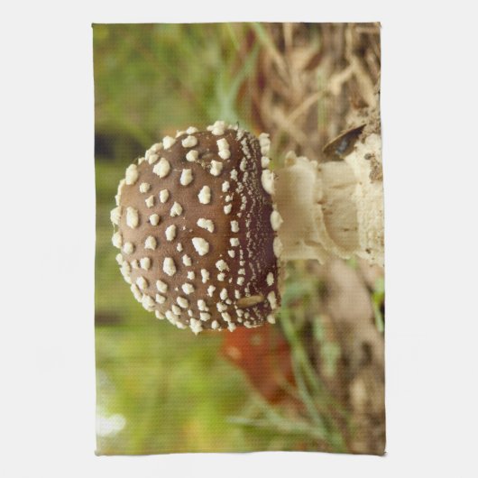 Panther Cap Pilz Teetuch Geschirrtuch (Vertikal)