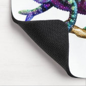 Panther-Chamäleon, das seine wahren Farben zeigt Mousepad (Ecke)