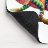 Panther-Chamäleon-Eidechse Mousepad (Ecke)
