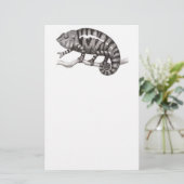 Panther-Chamäleon-Studien-Briefpapier Briefpapier (Stehend Vorderseite)