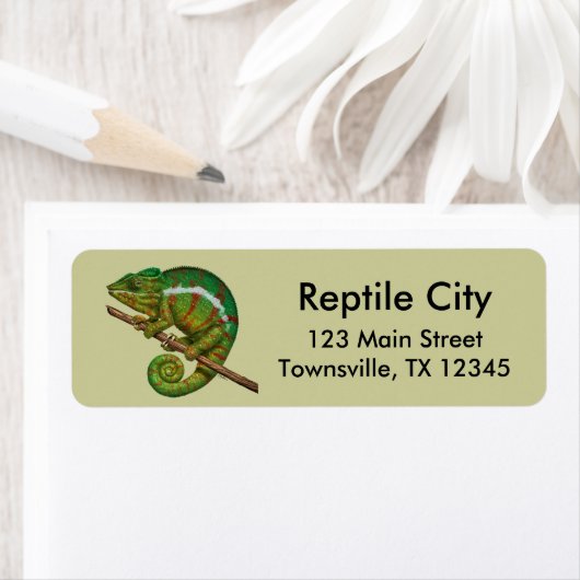 Panther Chameleon Digitales Gemälde (Insitu)