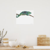 Panther Chameleon Nosy Be (Furcifer pardalis) Poster (Küche)