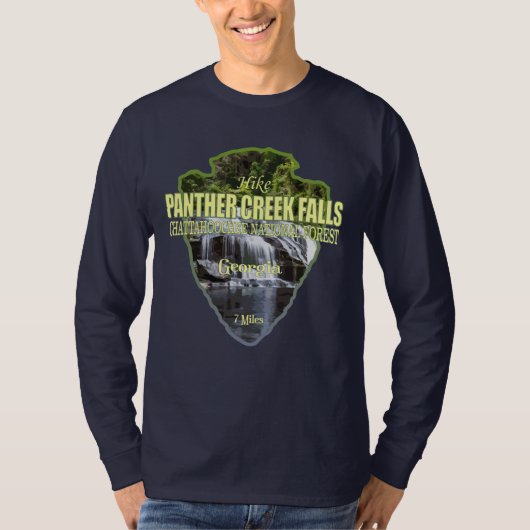 Panther Creek Falls (Pfeilspitzen) T-Shirt (Vorderseite)
