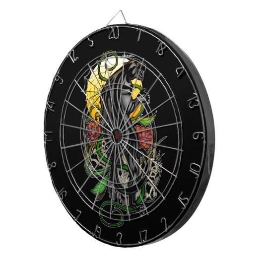 Panther Dartscheibe (Vorderseite rechts)