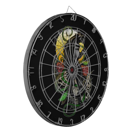 Panther Dartscheibe (Vorderseite Links)