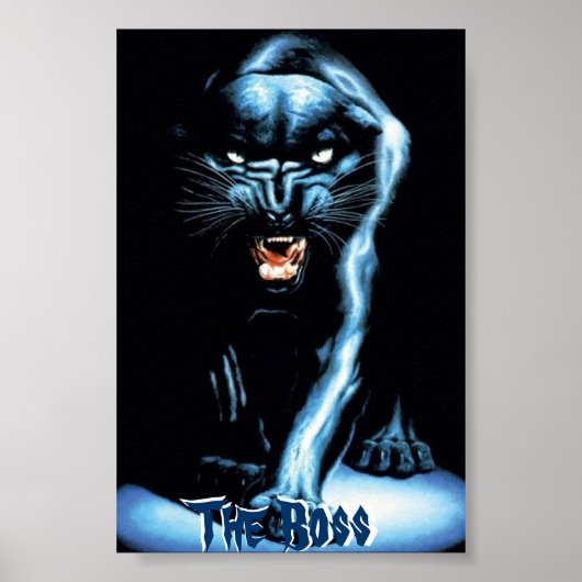 Panther... Das Boss Poster (Vorne)