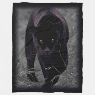 Panther-Decke Fleecedecke