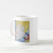 Panther des Frenchy w/pink Kaffeetasse (Vorderseite Links)