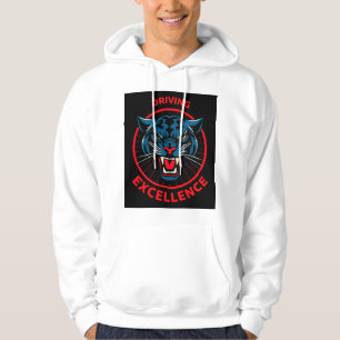 Panther Driving Excellence Holzschild Hoodie