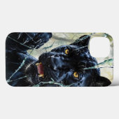 Panther durchbrechen Case-Mate iPhone hülle (Rückseite (Horizontal))