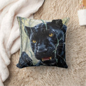 Panther durchbrechen kissen (Decke)