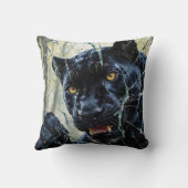 Panther durchbrechen kissen (Rückseite)