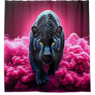 Panther Duschvorhang