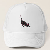 Panther Energy Hat | Cute & Edgy Cat Vibes Truckerkappe (Vorderseite)