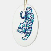 Panther-Entwurfs-Verzierung Keramik Ornament (Links)