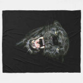 Panther Fleecedecke (Vorderseite (Horizontal))