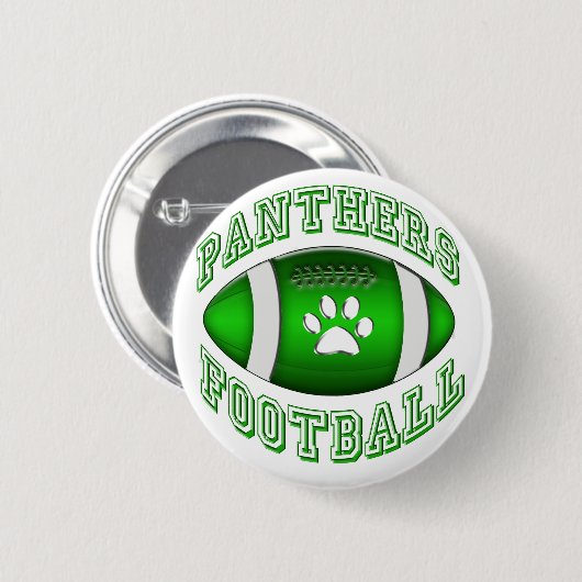 Panther-Fußball Button (Vorne & Hinten)