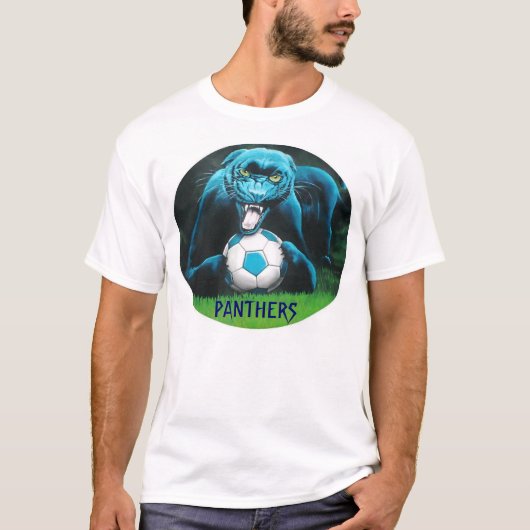 Panther-Fußball-Sweatshirt T-Shirt (Vorderseite)