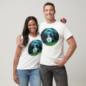Panther-Fußball-Sweatshirt T-Shirt (Unisex)