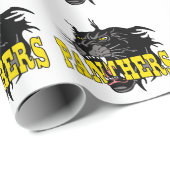 Panther Geschenkpapier (Rolleneckpunkt)
