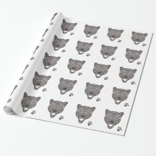 Panther Geschenkpapier