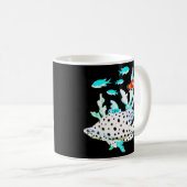 Panther Grouper Clown Fisch Salzwasser Tropisches  Kaffeetasse (VorderseiteRechts)
