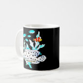 Panther Grouper Clown Fisch Salzwasser Tropisches Kaffeetasse (Vorderseite Links)