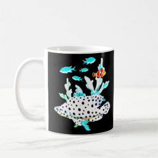 Panther Grouper Clown Fisch Salzwasser Tropisches Kaffeetasse