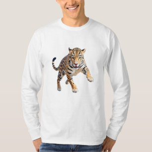 Panther Happy Playful Fun Springen Outdoor Forest T-Shirt