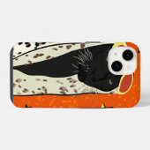 Panther im Stil iPhone Hülle (Rückseite (Horizontal))