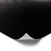 Panther im Whispernebel Abstrakt Poster (Ecke)