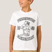 Panther in einer Sweater-Kontur T-Shirt (Vorderseite)